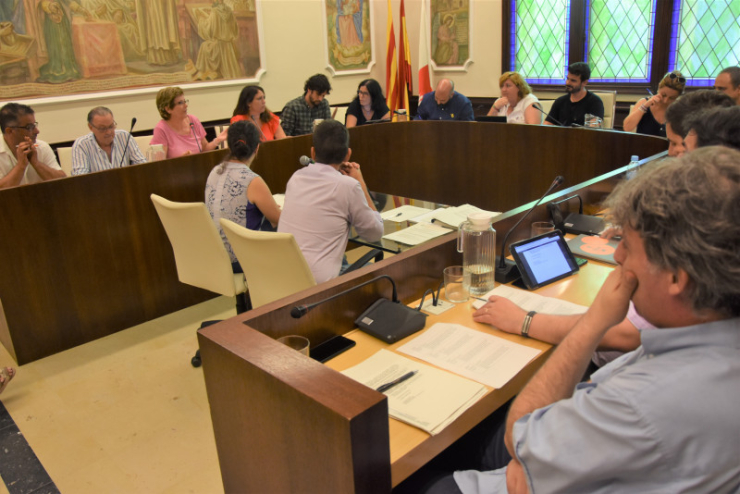 Ple municipal 25 de juliol.