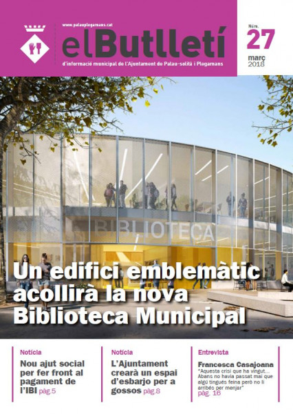 Portada elButlletí (març 2018)