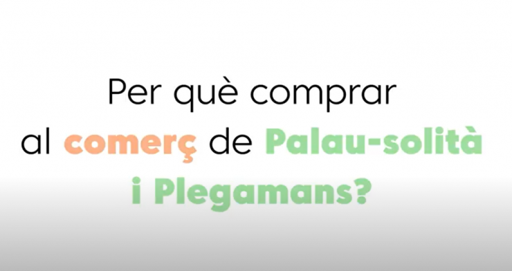 Presentació vídeo campanya promocional de comerç de proximitat