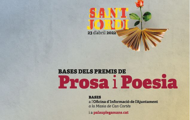 Premis de prosa i poesia Sant Jordi 2022