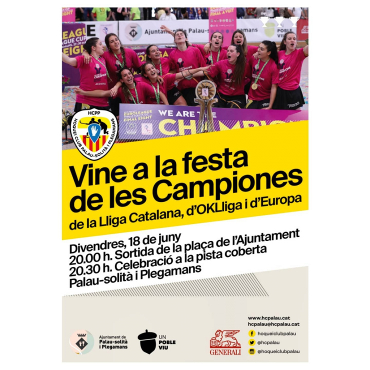 Rua i festa campiones 2021