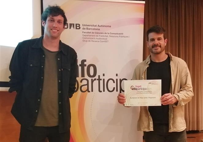 Entrega del Segell Infoparticipa 2022