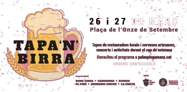 Noves dates del Tapa'N Birra 2022