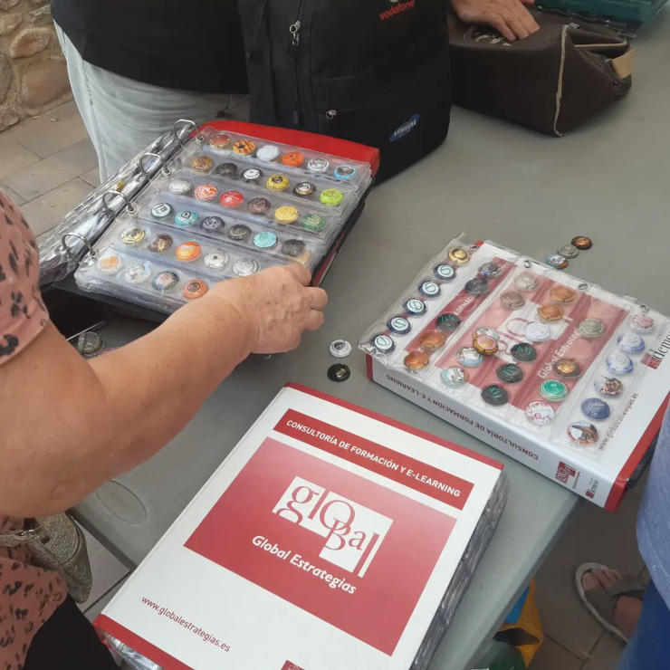 Trobada de plaques de cava
