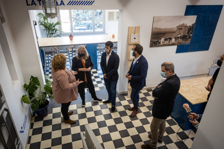 Inauguració Torre Folch. Visita