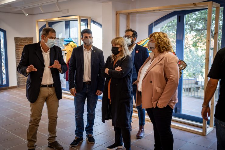 Inauguració Torre Folch. Visita