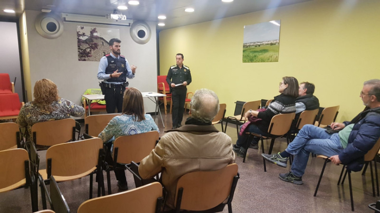 Xerrada consells per evitar robatoris